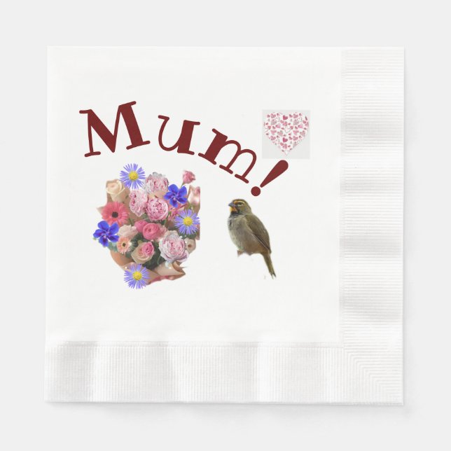 Mama Serviette (Vorderseite)