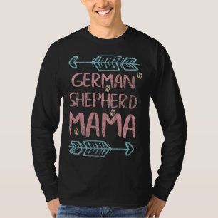 Mama Shepherd Lover Owner Dog Mama T-Shirt