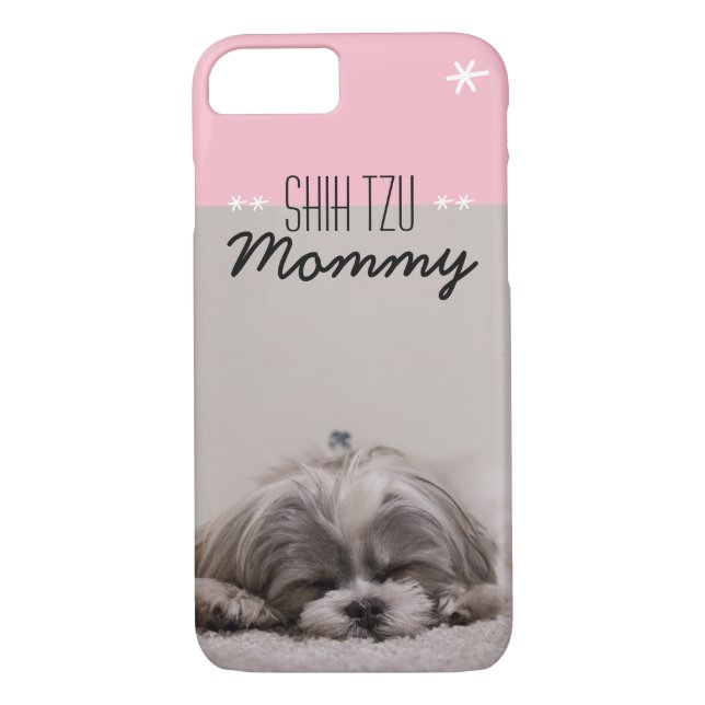 Mama Shih Tzu iPhone Fall Case-Mate iPhone Hülle (Rückseite)