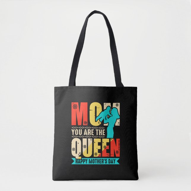Mama Sie sind die Königin-67761 Tasche (Vorderseite)