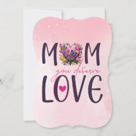 Mama Sie verdienen Liebe