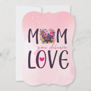 Mama Sie verdienen Liebe
