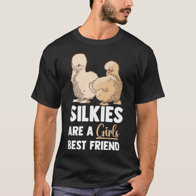 Mama Silky Chicken Bauer T-Shirt (Vorderseite)