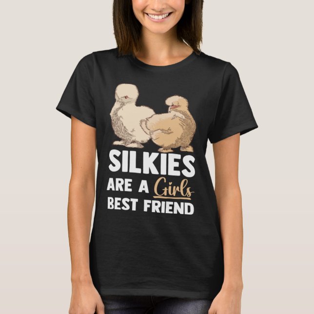 Mama Silky Chicken Bauer T-Shirt (Vorderseite)