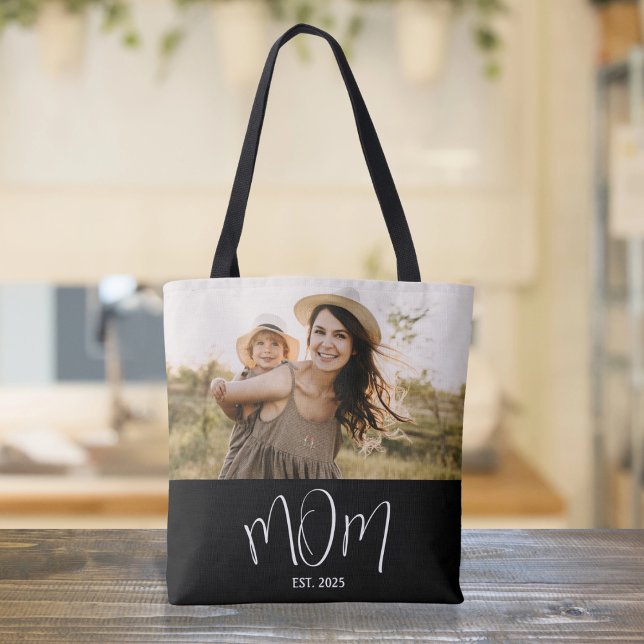 Mama: Skript-schwarzes Foto eingerichtet Tasche (Von Creator hochgeladen)