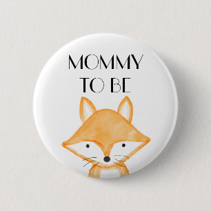 Mama soll Babydusche sein Button