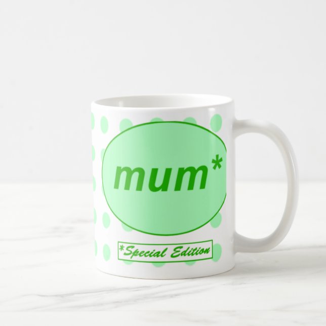 Mama: Sonderausgabe-Tasse Kaffeetasse (Rechts)
