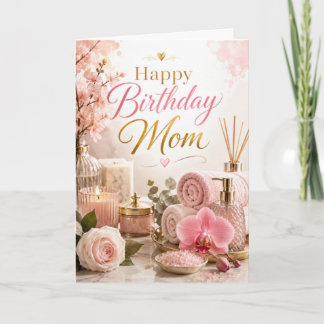 Mama-Spa-Geburtstag Karte