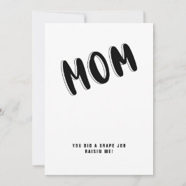 Mama Spaß Funny Mthers Day Redewendungen Zitate Ka Einladung