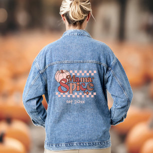 Mama Spice Fall Citrouille Rose Retro Nom personna