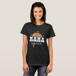 Mama Spice Typografie T-Shirt