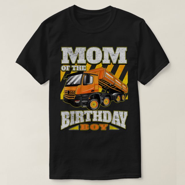 Mama - Sprungwagen Geburtstag T-Shirt (Design vorne)