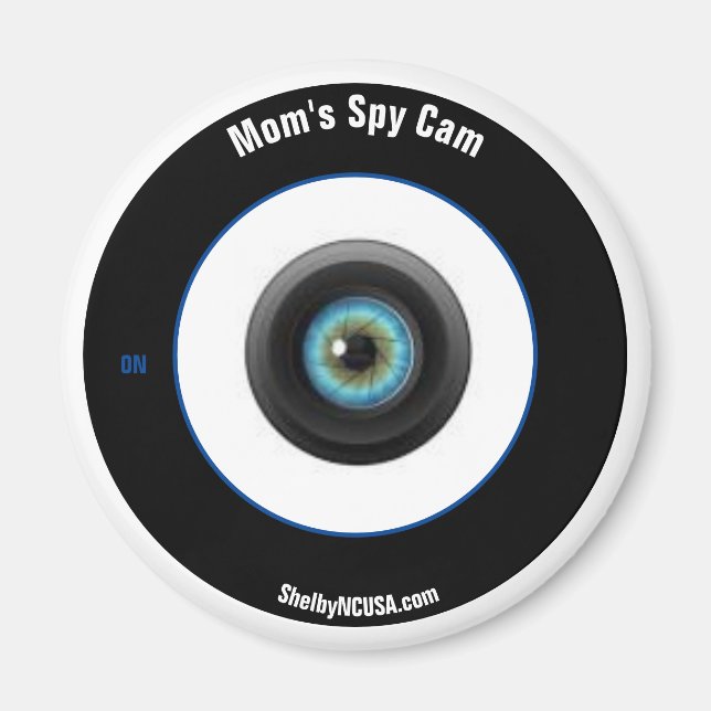 Mama Spy Cam Kühlschrankmagnet (Vorne)