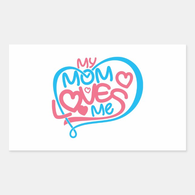 Mama Sticker: Meine Mama Lieben Sticker für die Ma (Vorderseite)