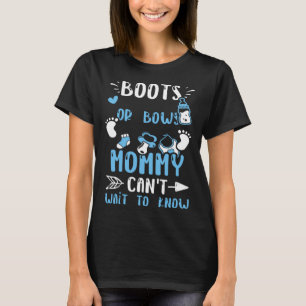 Mama Stiefel oder Bogen Mama kann nicht warten, um T-Shirt