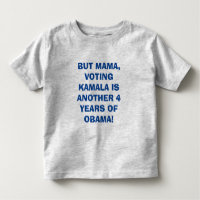 MAMA, STIMME NICHT FÜR KAMALA TODDLER FINE JERSEY