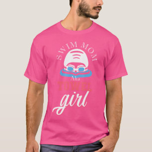 Mama Swim Aka Handtuch Girl Swim Team Mama Funny S T-Shirt