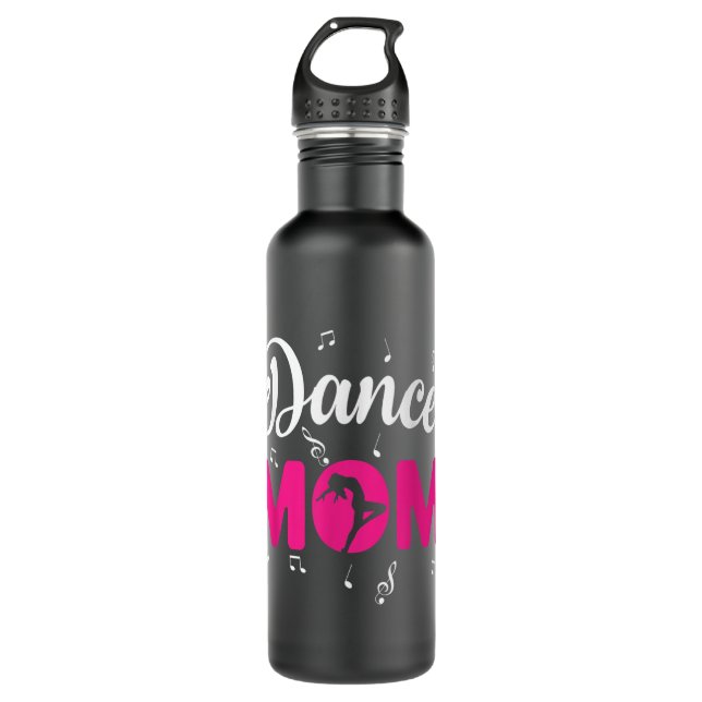 Mama, Tanz Mama, Mama, die Lieben tanzen, Motto Edelstahlflasche (Vorderseite)
