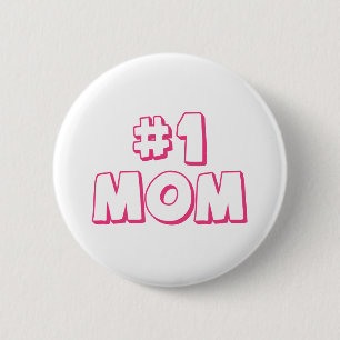 Mama-Taschentasche der Mama-#1 der Zahl-eine Button