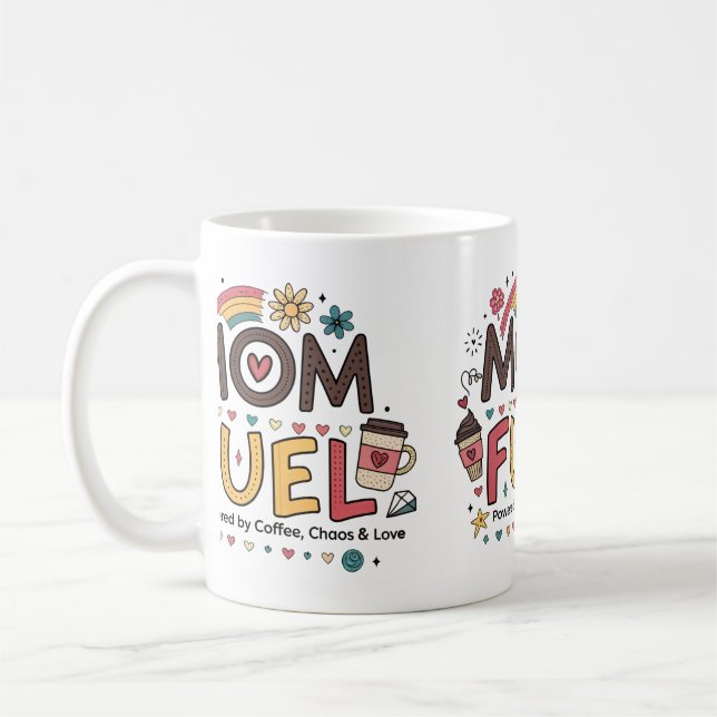 Mama Tasse - "Mama Fuel" Kaffeecup (Links)