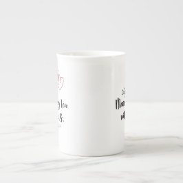 MAMA TEA MIT JESUS Christliche ruhige Zeit Prozellantasse