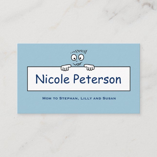 Mama-Telefonkarte Telefonnummerkarte (Vorderseite)