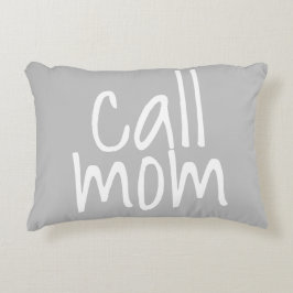 Mama Text Mama Throw-Kopfkissen aufrufen Dekokissen