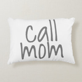 Mama Text Mama Throw-Kopfkissen aufrufen Dekokissen