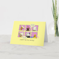 Mama-to-be-Baby-Girl-Tiere in Windows-Karte