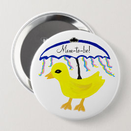 Mama-to-be-Ducky-Regenschirm Button