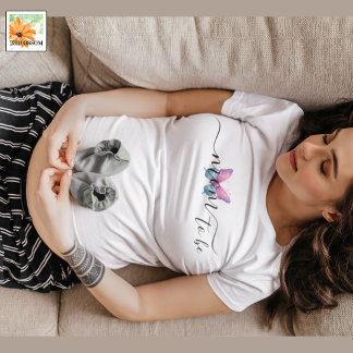 Mama to be Gender enthüllt Party-Matching T-Shirt