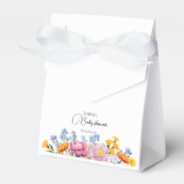 Mama to Bee boho Wildblumen Babydusche Geschenkschachtel