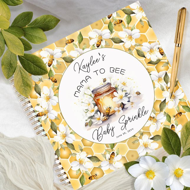 Mama to Bee Flowers Honey Baby Sprinkle livre d'or (Créateur téléchargé)