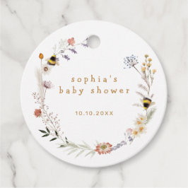 Mama to Bee Wildblume Baby Shower Geschenkanhänger