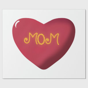 Mama-Typografie-Design, süße Mutter-Zitat-Textkuns Geschenkpapier