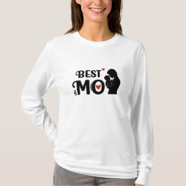 Mama Typografie Elegante und Personalisierte Kunst T-Shirt