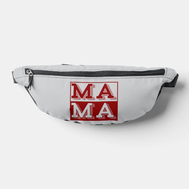 MAMA TYPOGRAPHY MOTHERS DAY GIFT BAUCHTASCHE (Ablage )