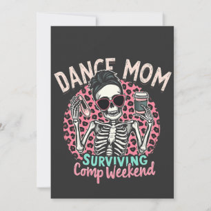 Mama überleben Comp Weekend Einladung