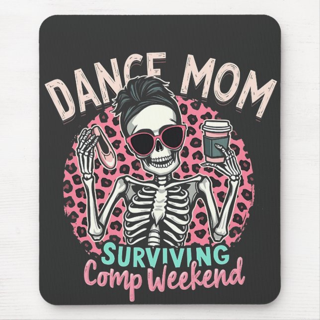 Mama überleben Comp Weekend Mousepad (Vorne)