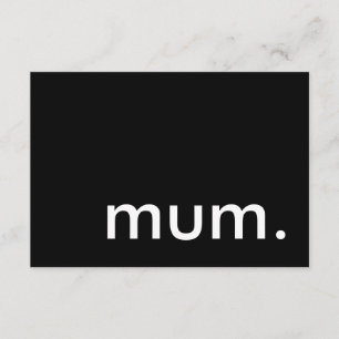 Mama. Überraschungs-Party Einladung