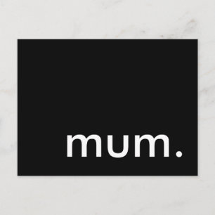 Mama. Überraschungsparty Einladungspostkarte