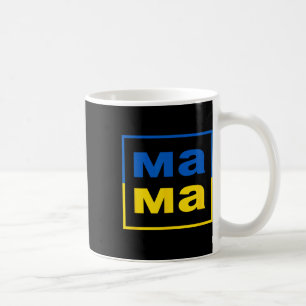 Mama Ukrainische Mutter Flagge der Ukraine Stolze  Kaffeetasse