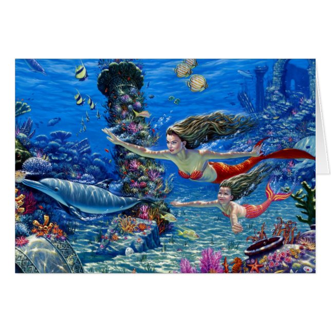 Mama und Baby (Vorderseite (Horizontal))