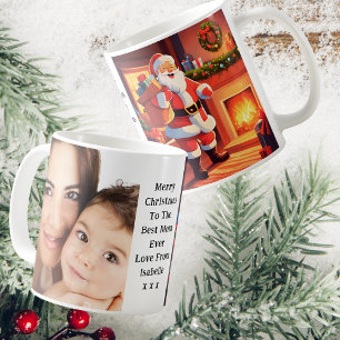 Mama- und Baby-Foto   Weihnachtsgeschenke Kaffeetasse