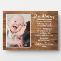 Mama und Baby Gedicht glücklich Erster Muttertag