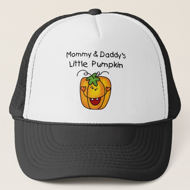 Mama-und des Vatis Kürbis-T-Shirts und Geschenke Truckerkappe (Vorderseite)