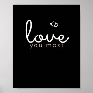 Mama und ich lieben dich mehr Süße Familienstyle  Poster