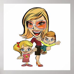 MAMA UND KINDER POSTER