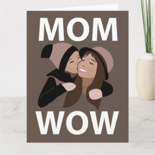 Mama und Mama der Kinder Karte