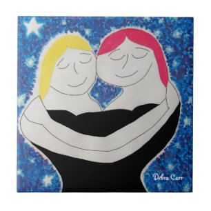 Mama und Me-Fliesen Fliese